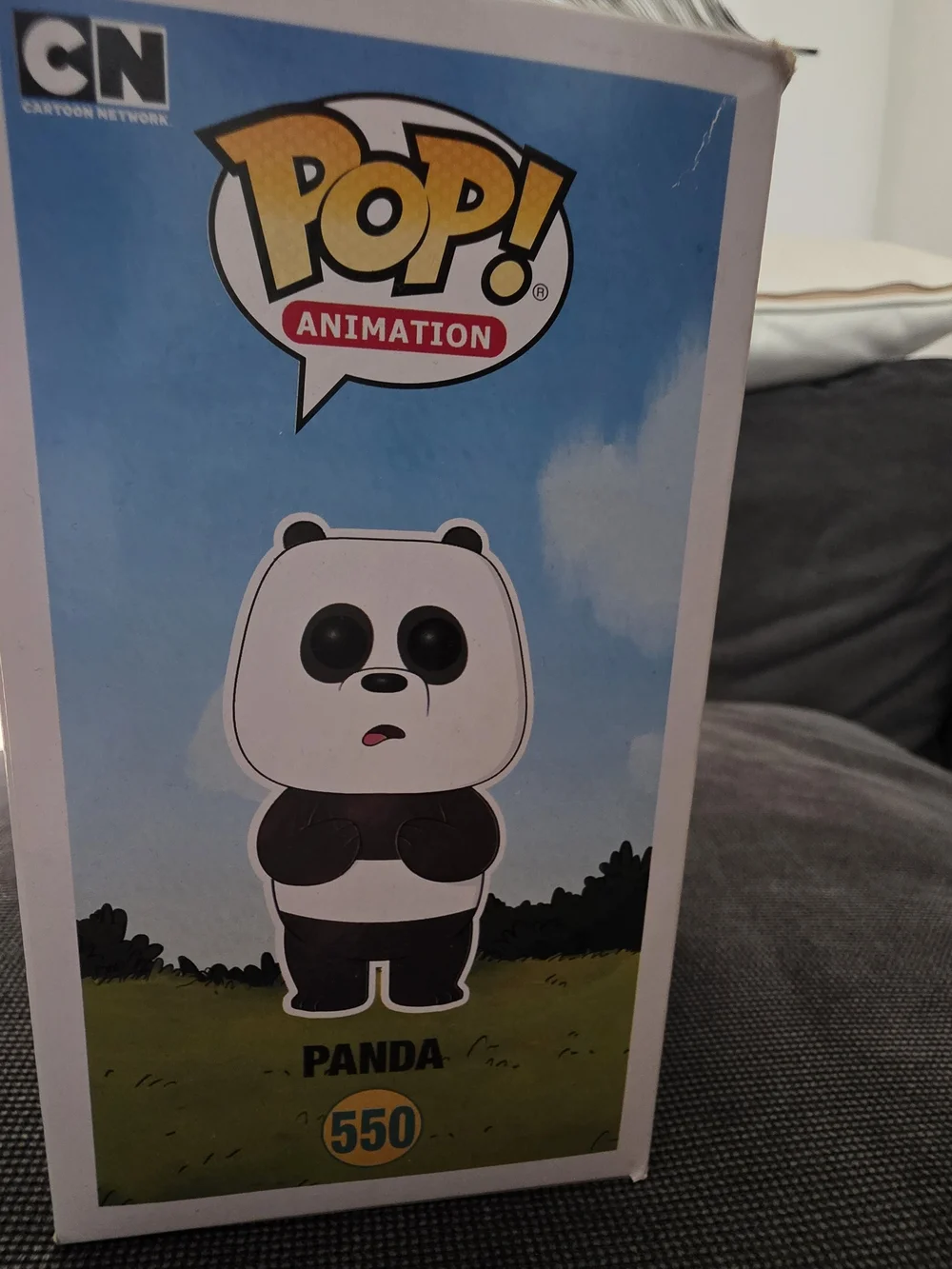Funko Pop! Animation Panda Vinyl Figure - White, Black